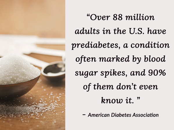 Over 88 million adults in the U.S. have prediabetes